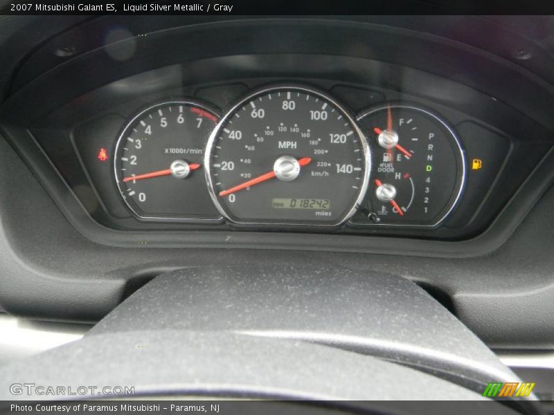 Liquid Silver Metallic / Gray 2007 Mitsubishi Galant ES