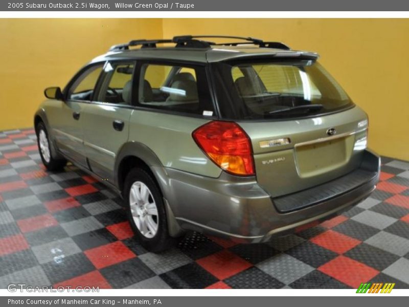 Willow Green Opal / Taupe 2005 Subaru Outback 2.5i Wagon