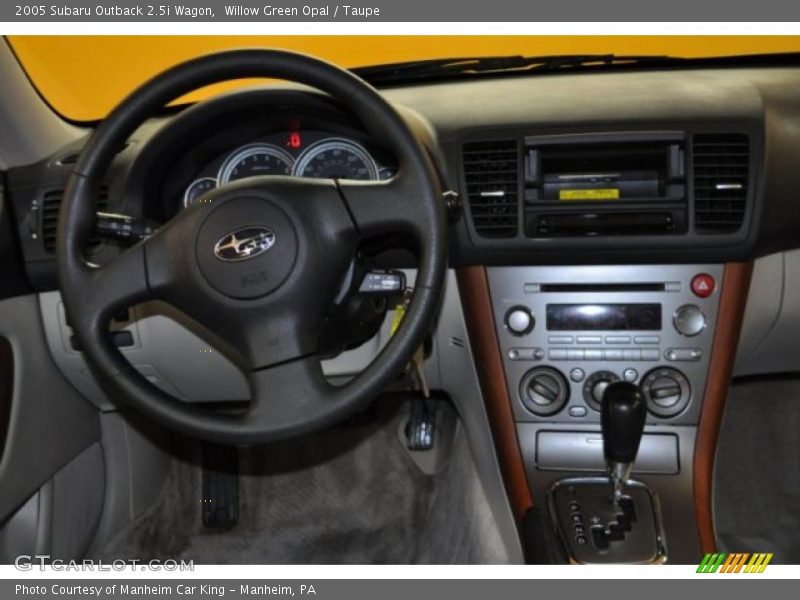 Willow Green Opal / Taupe 2005 Subaru Outback 2.5i Wagon