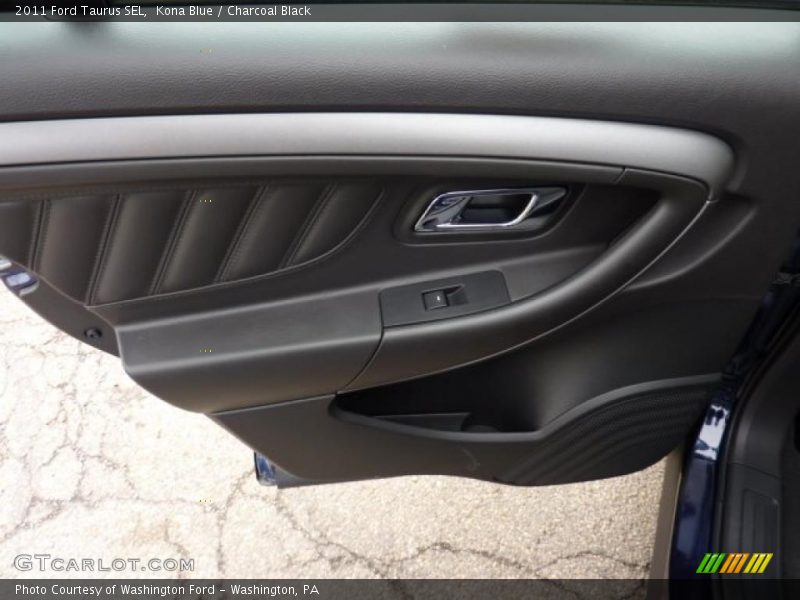 Kona Blue / Charcoal Black 2011 Ford Taurus SEL