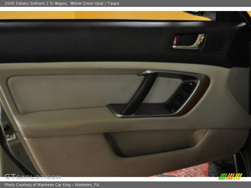 Willow Green Opal / Taupe 2005 Subaru Outback 2.5i Wagon