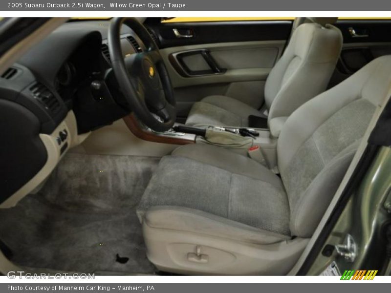Willow Green Opal / Taupe 2005 Subaru Outback 2.5i Wagon