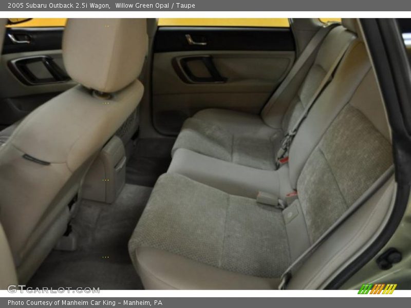 Willow Green Opal / Taupe 2005 Subaru Outback 2.5i Wagon