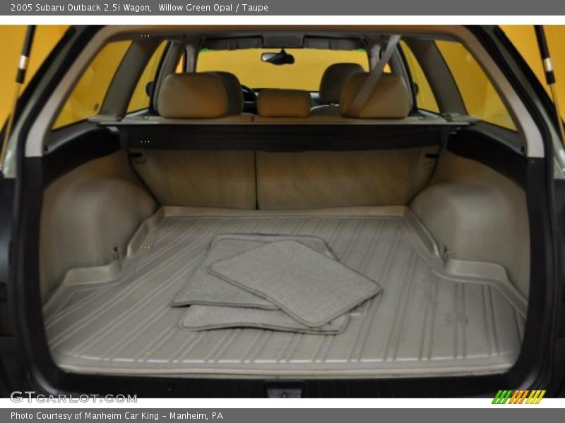 Willow Green Opal / Taupe 2005 Subaru Outback 2.5i Wagon