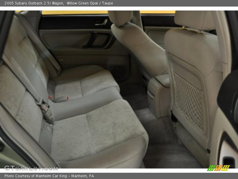 Willow Green Opal / Taupe 2005 Subaru Outback 2.5i Wagon