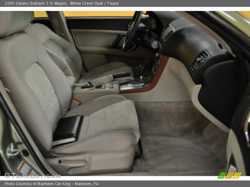 Willow Green Opal / Taupe 2005 Subaru Outback 2.5i Wagon