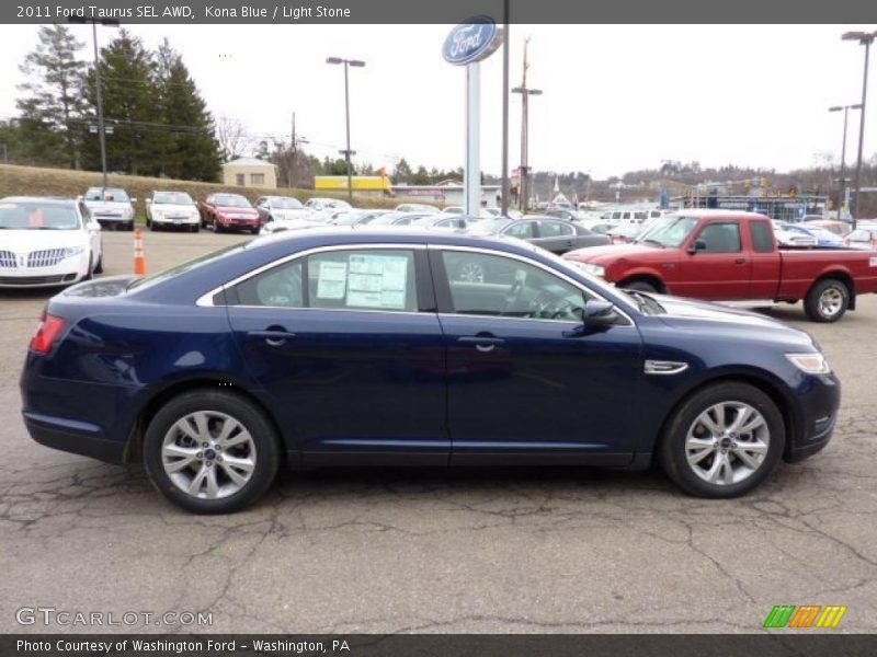Kona Blue / Light Stone 2011 Ford Taurus SEL AWD