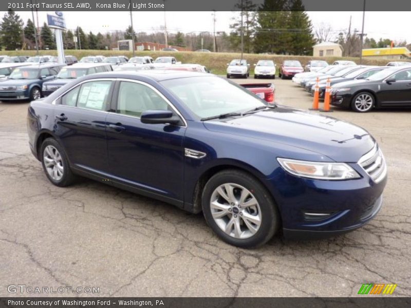 Kona Blue / Light Stone 2011 Ford Taurus SEL AWD