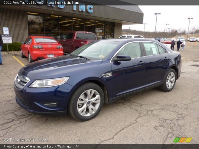 Kona Blue / Light Stone 2011 Ford Taurus SEL AWD