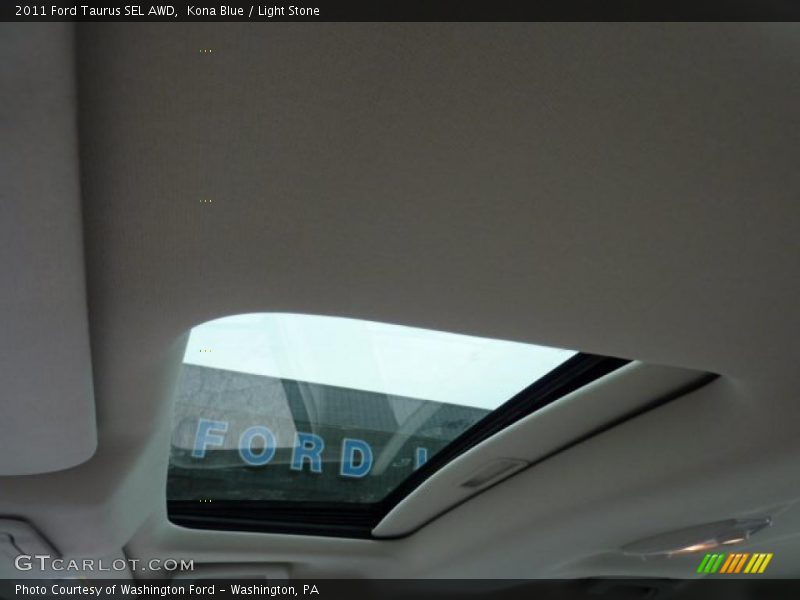 Kona Blue / Light Stone 2011 Ford Taurus SEL AWD