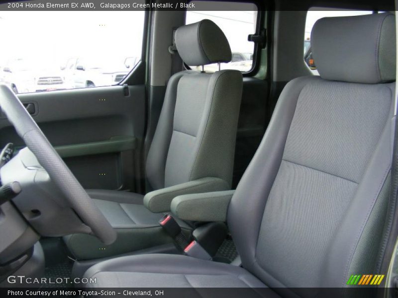 Galapagos Green Metallic / Black 2004 Honda Element EX AWD
