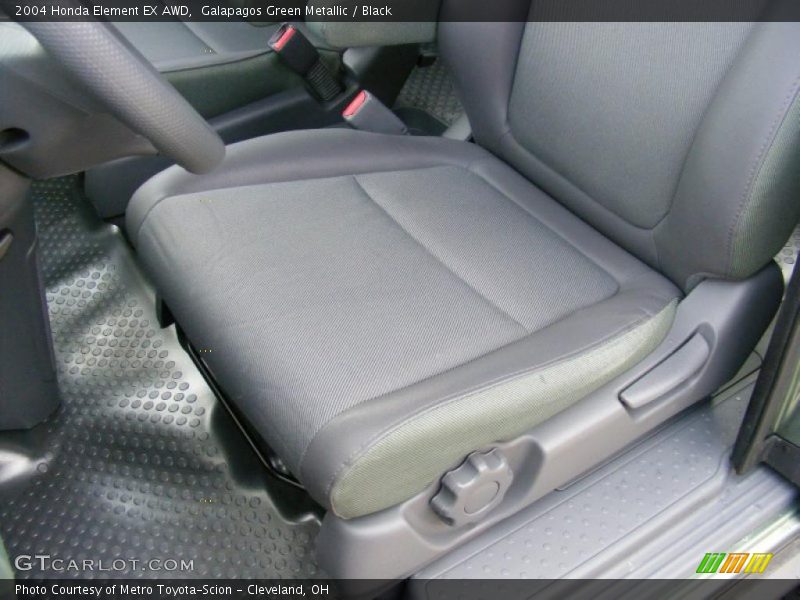 Galapagos Green Metallic / Black 2004 Honda Element EX AWD