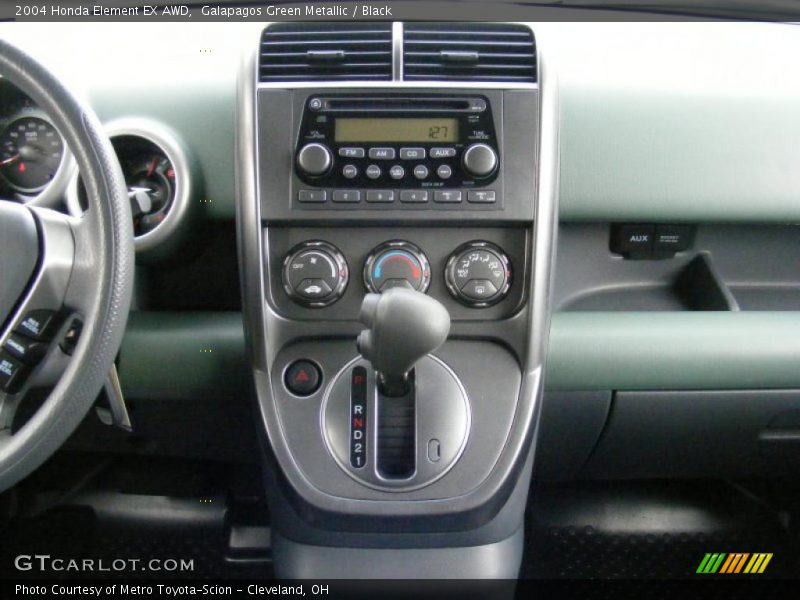Galapagos Green Metallic / Black 2004 Honda Element EX AWD