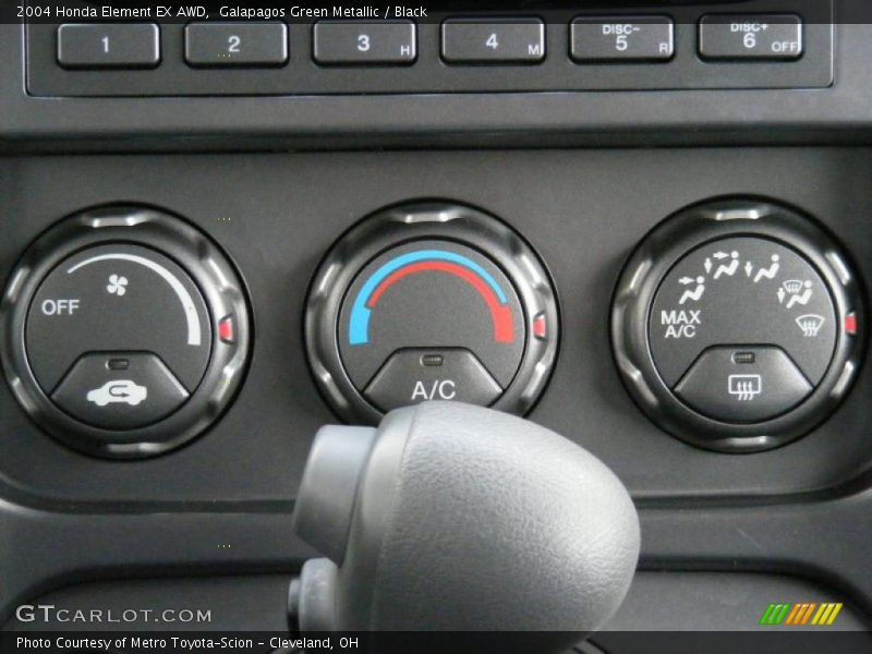 Galapagos Green Metallic / Black 2004 Honda Element EX AWD