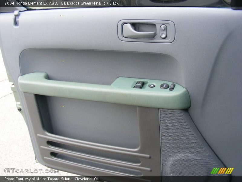 Galapagos Green Metallic / Black 2004 Honda Element EX AWD