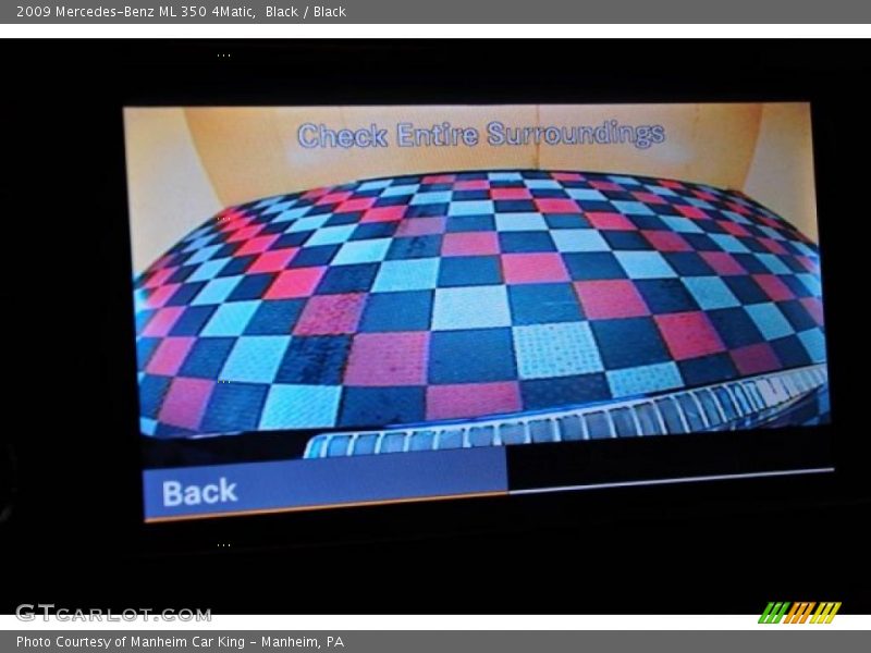 Black / Black 2009 Mercedes-Benz ML 350 4Matic