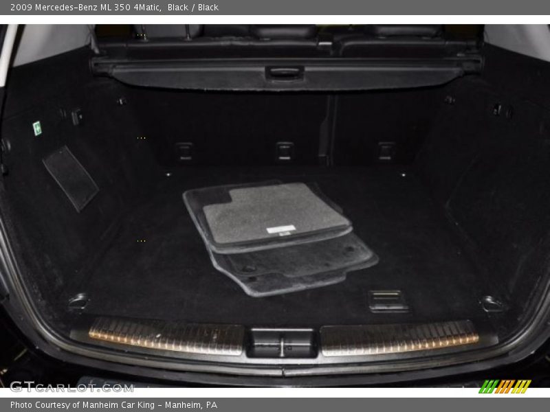Black / Black 2009 Mercedes-Benz ML 350 4Matic