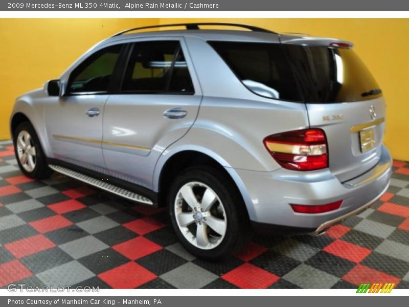 Alpine Rain Metallic / Cashmere 2009 Mercedes-Benz ML 350 4Matic