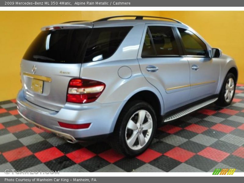 Alpine Rain Metallic / Cashmere 2009 Mercedes-Benz ML 350 4Matic