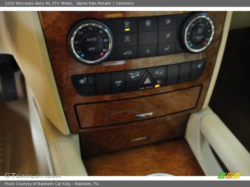 Alpine Rain Metallic / Cashmere 2009 Mercedes-Benz ML 350 4Matic