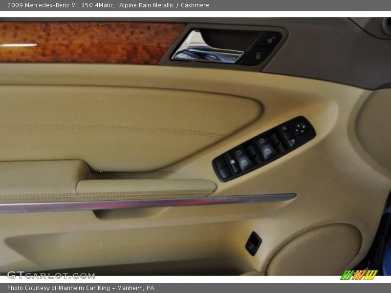 Alpine Rain Metallic / Cashmere 2009 Mercedes-Benz ML 350 4Matic