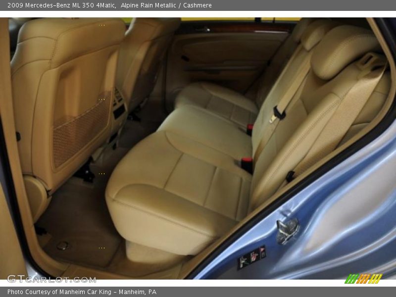 Alpine Rain Metallic / Cashmere 2009 Mercedes-Benz ML 350 4Matic
