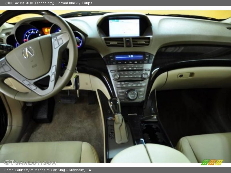 Formal Black / Taupe 2008 Acura MDX Technology