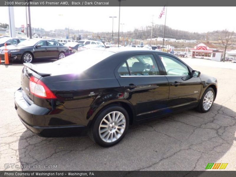 Black / Dark Charcoal 2008 Mercury Milan V6 Premier AWD