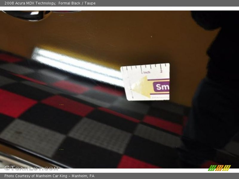 Formal Black / Taupe 2008 Acura MDX Technology