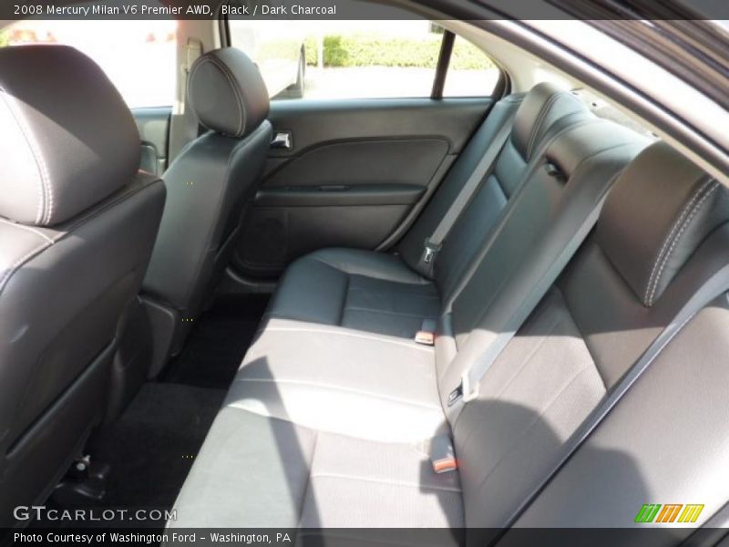 Black / Dark Charcoal 2008 Mercury Milan V6 Premier AWD