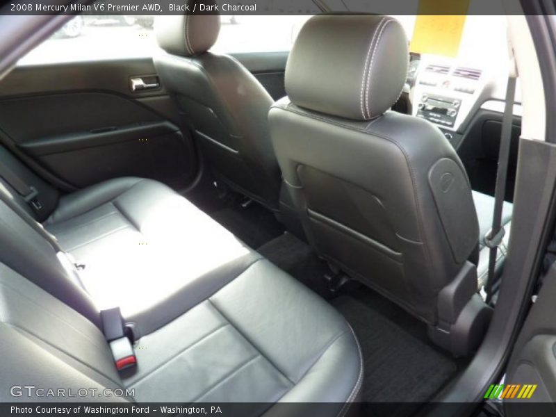 Black / Dark Charcoal 2008 Mercury Milan V6 Premier AWD