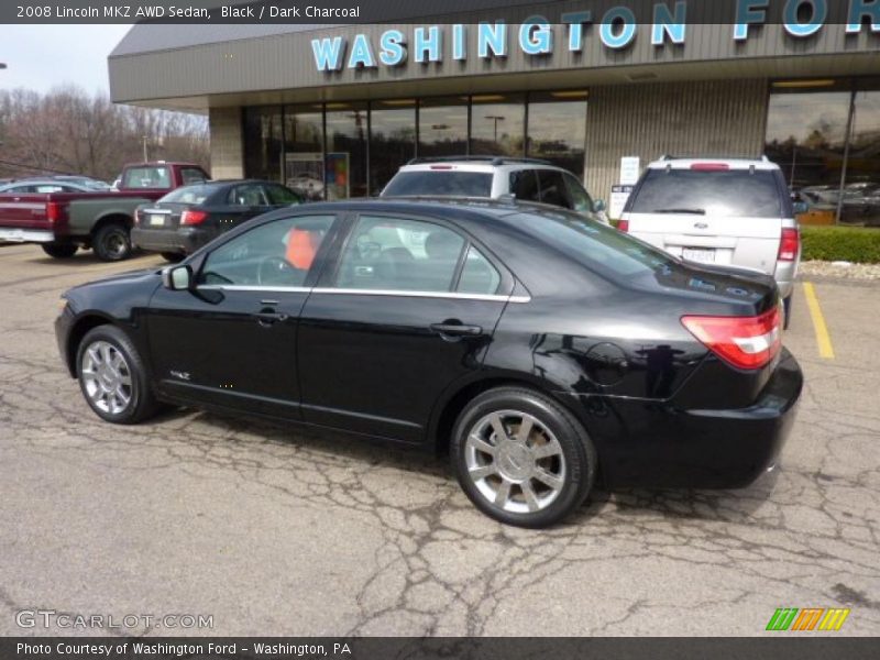 Black / Dark Charcoal 2008 Lincoln MKZ AWD Sedan