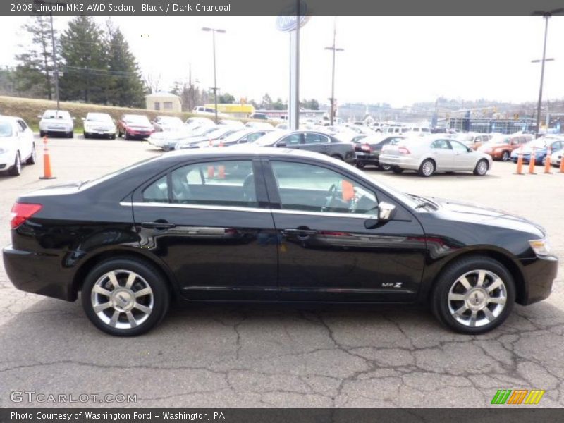 Black / Dark Charcoal 2008 Lincoln MKZ AWD Sedan