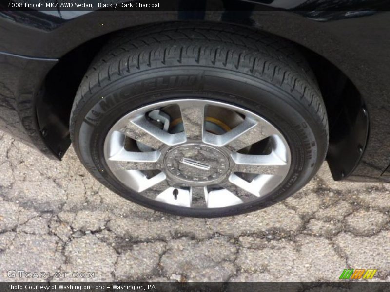 Black / Dark Charcoal 2008 Lincoln MKZ AWD Sedan