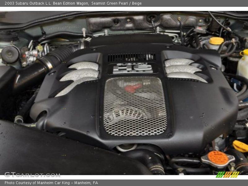  2003 Outback L.L. Bean Edition Wagon Engine - 3.0 Liter DOHC 24-Valve Flat 6 Cylinder