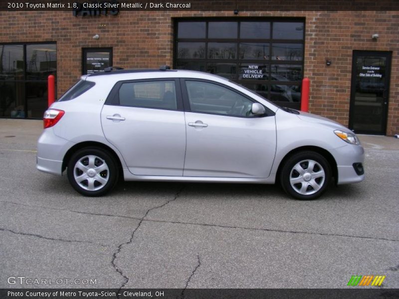 Classic Silver Metallic / Dark Charcoal 2010 Toyota Matrix 1.8