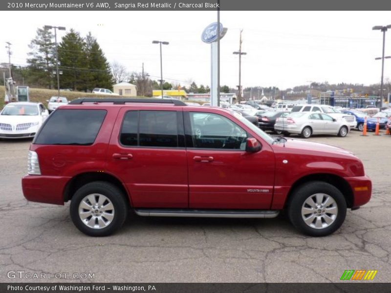 2010 Mountaineer V6 AWD Sangria Red Metallic