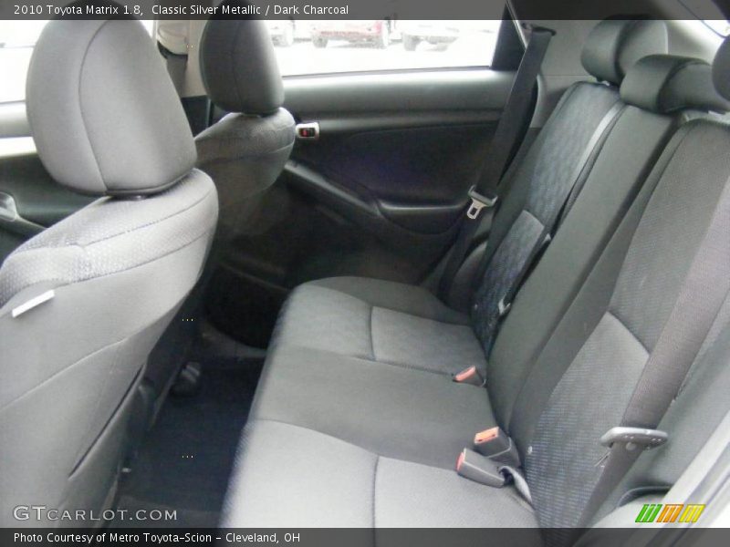 Classic Silver Metallic / Dark Charcoal 2010 Toyota Matrix 1.8