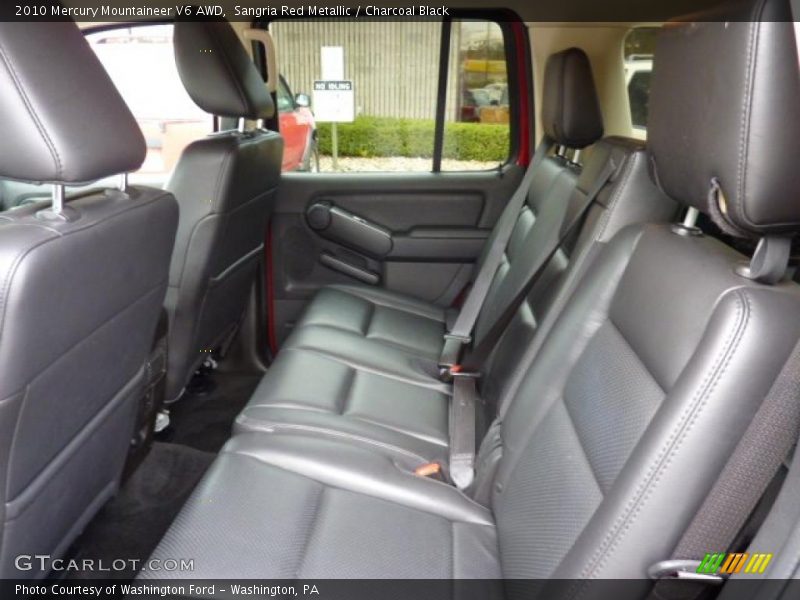 2010 Mountaineer V6 AWD Charcoal Black Interior