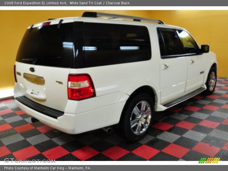 White Sand Tri Coat / Charcoal Black 2008 Ford Expedition EL Limited 4x4