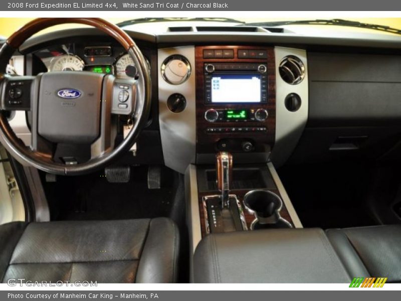 White Sand Tri Coat / Charcoal Black 2008 Ford Expedition EL Limited 4x4