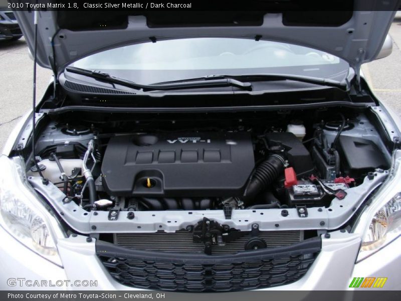 Classic Silver Metallic / Dark Charcoal 2010 Toyota Matrix 1.8