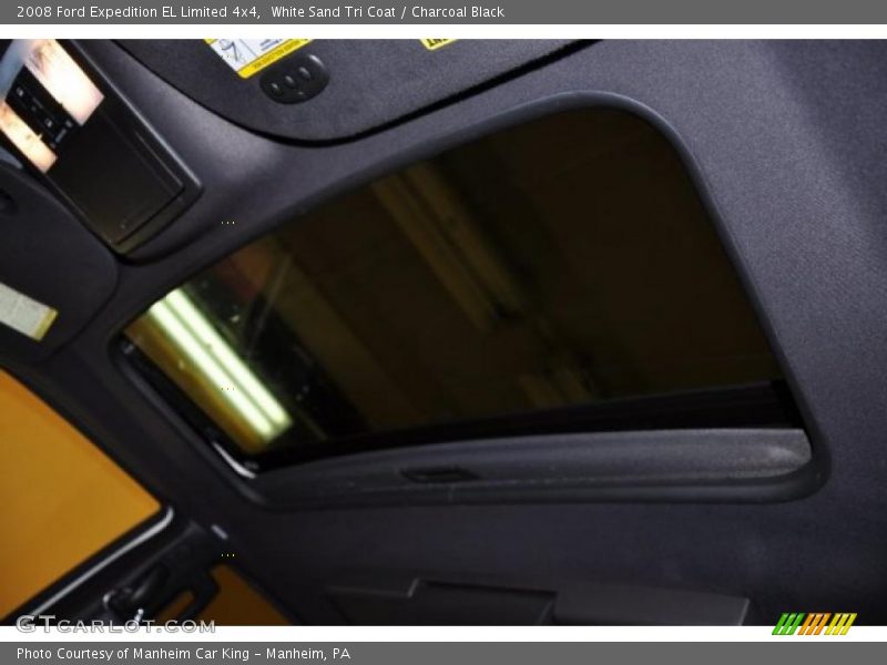 White Sand Tri Coat / Charcoal Black 2008 Ford Expedition EL Limited 4x4