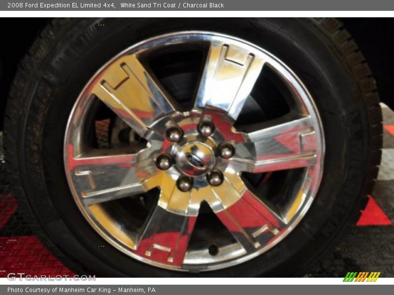 White Sand Tri Coat / Charcoal Black 2008 Ford Expedition EL Limited 4x4