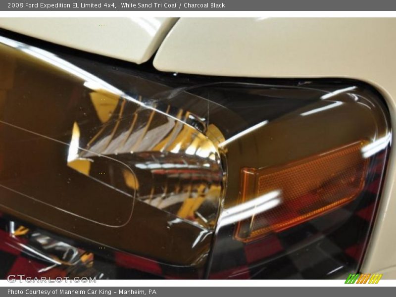 White Sand Tri Coat / Charcoal Black 2008 Ford Expedition EL Limited 4x4