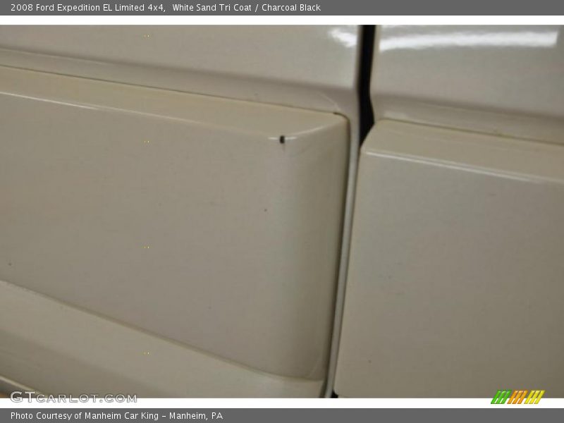 White Sand Tri Coat / Charcoal Black 2008 Ford Expedition EL Limited 4x4
