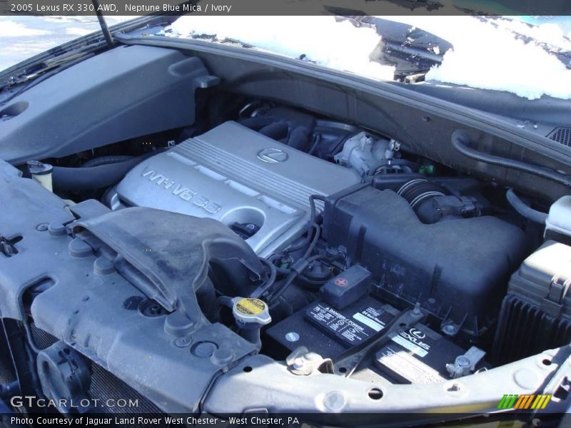Neptune Blue Mica / Ivory 2005 Lexus RX 330 AWD