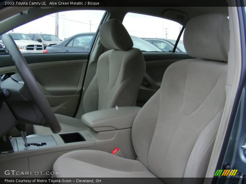 Aloe Green Metallic / Bisque 2009 Toyota Camry LE