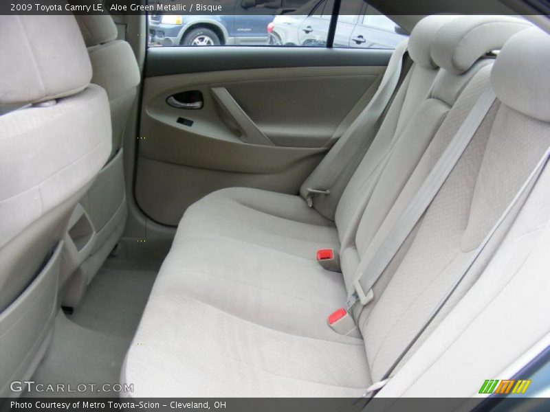 Aloe Green Metallic / Bisque 2009 Toyota Camry LE