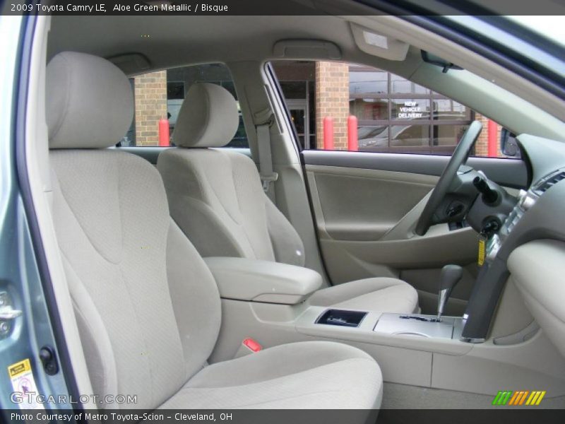 Aloe Green Metallic / Bisque 2009 Toyota Camry LE